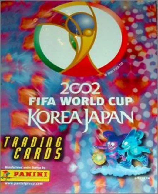 CARTE FOOT PANINI - FIFA WORLD CUP - KOREA JAPAN - 2002 - a choisir