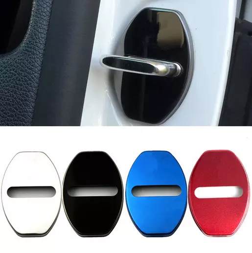 1*2pc Car door lock cover for Audi Q2,Q3,Q5,Q7,Q8,R8,R8 Spyder 2005~2024