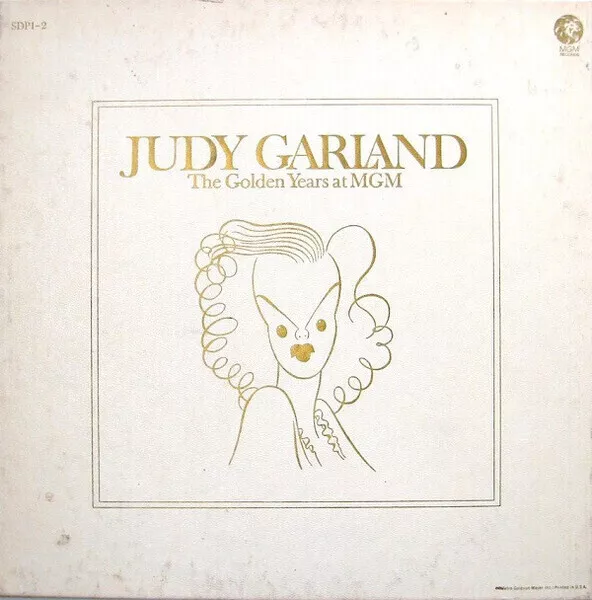 Judy Garland The Golden Years At MGM NEAR MINT MGM Records 2xVinyl LP