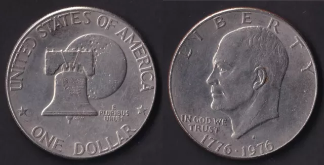 Münze, USA 1 Dollar, 1976 Vereinigte Staaten von Amerika (1951 - 1980) KM# 206