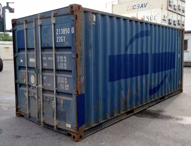 20 DC HV Seecontainer Lagercontainer Materialcontainer Frankfurt (Main)