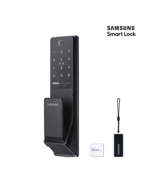 Samsung Smart Door Lock SHP-DP940 Fingerprint Recognition Push-Pull Number Key 2