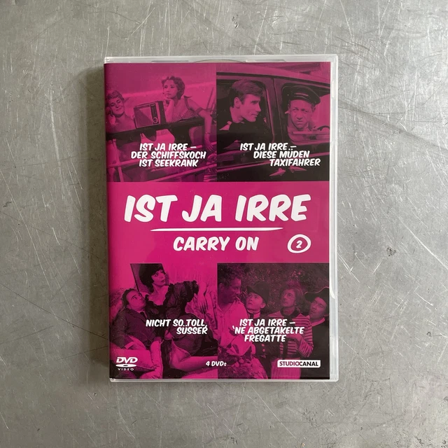 Ist Ja Irre Filme Auf Deutsch Komplett IST JA IRRE Carry On Vol. 2 DVD Box 4 Filme Min: 348 Kinowelt