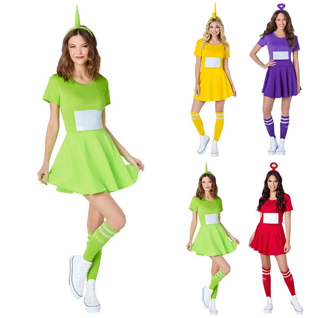 Costume Da Teletubbies™ La-La Per Adulto - Foto 9