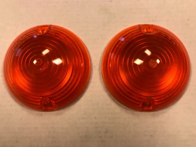 Vauxhall Victor F 1957-62 — Set Of 2 Flasherlenses — Lucas L604 — 2 Blinklinsen