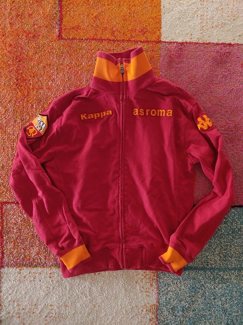 AS ROMA GIACCA vintage Kappa shirt jersey maglia totti de rossi asr tg ...