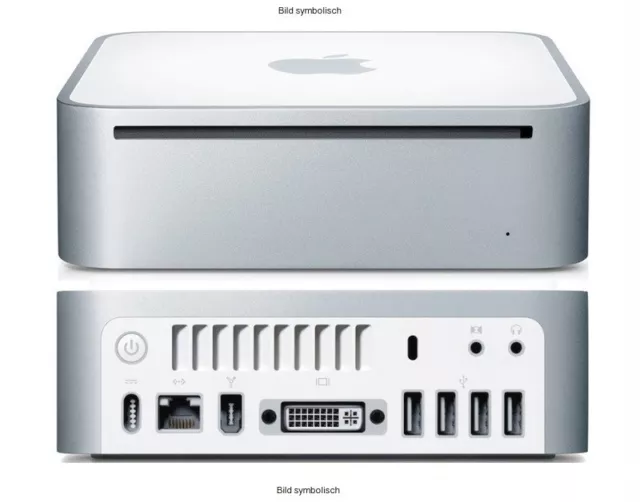 Apple Mac mini -MB139D/A- Core 2 Duo 2.0 GHz, 4 GB RAM, 256 GB SSD, SuperDrive