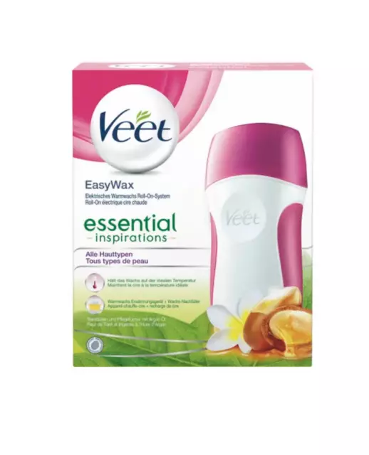 Veet Easy Wax elektrisches Warmwachs Roll on System