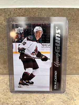 2021-22 UD Ben McCartney Extended Series Base Young Guns #723 Arizona Coyotes