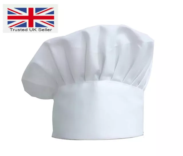 Chefs Hat Catering Baker Cooking Elastic Adjustable Men Women Kitchen Cook Cap