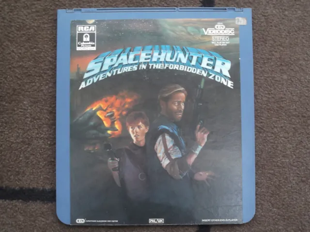 Space Hunter Adventures in the Forbidden Zone -1981 CED PAL UK Videodisc - 32040