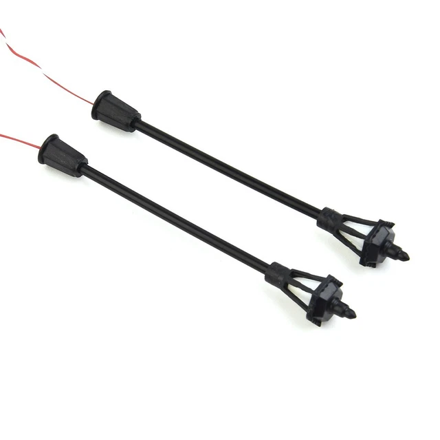 Lot De 8 Mini Feux De Signalisation Pour Maquette De Train - Éclairage LED 3V/12V, Pour Décoration De Table De Sable Ou Maison Miniature - 11