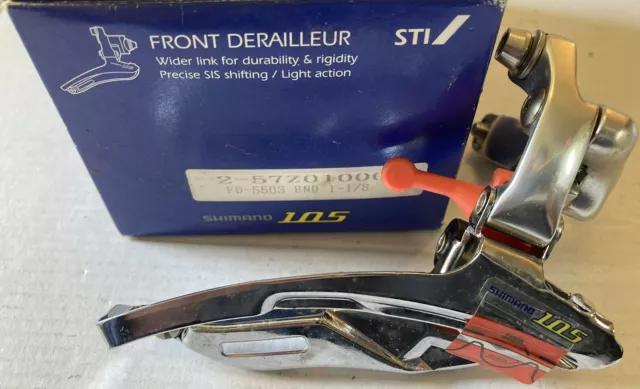 Shimano 105 Front Derailleur 5503 Clamp On Shimano 105 Front Derailleur 5503 Clamp On