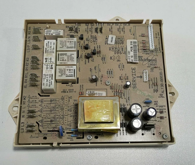 Scheda madre di potenza per forno da incasso 480131000046 originale Whirlpool