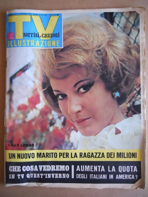TV SORRISI E Canzoni n 41 1965 Lilly Lembo Speciale Beatles Vianello
