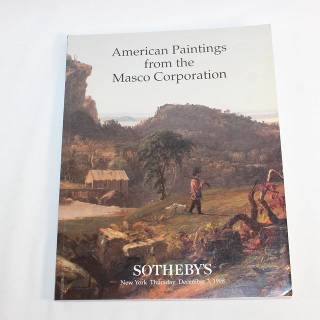 Sotheby's 7230 American Paintings From The Masco Corporation Dec 3 1998 Catalog