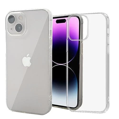 iPhone 15 Case Soft TPU Military-Grade Protection Shockproof Slim Durable Cover