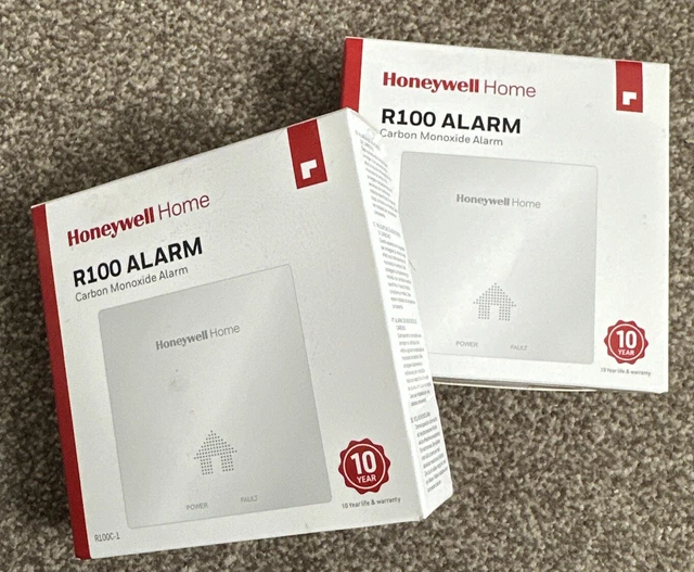 2X HONEYWELL R200C1 Home Carbon Monoxide Alarm £35.00 PicClick UK