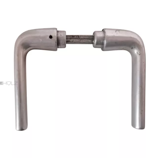 Türdrücker Alu Türklinken Mid Century 17.9mm 8er Vk oval