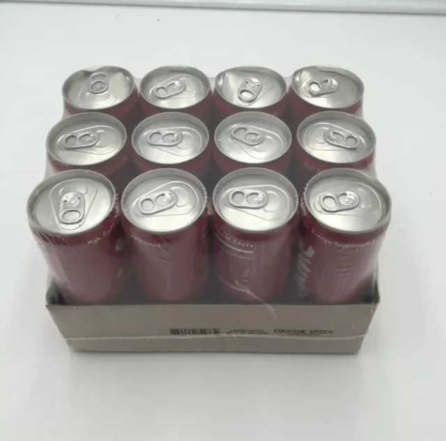 Cocaine Energy/Performance Drink 12 Cans Case Of 12 Fluid Ounce Cans