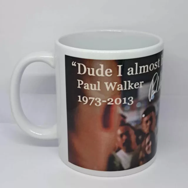 Fast And Furious Cup Paul Walker Cups Mugs Coffee Mug Tribute Present Birthday