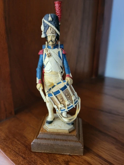 FIGURINE PLAT D etain porte banniere guerre de trente ans 30 mm EUR 45,00 - FR