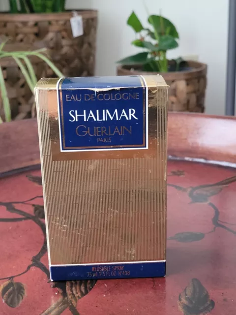 Vintage Shalimar Guerlain Paris Perfume