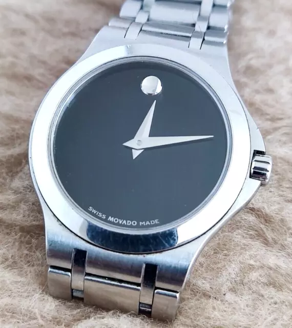 MOVADO MUSEO Ref. 01.3.14.1051 Orologio DONNA Tutto Acciaio Inox Quarzo 28 mm