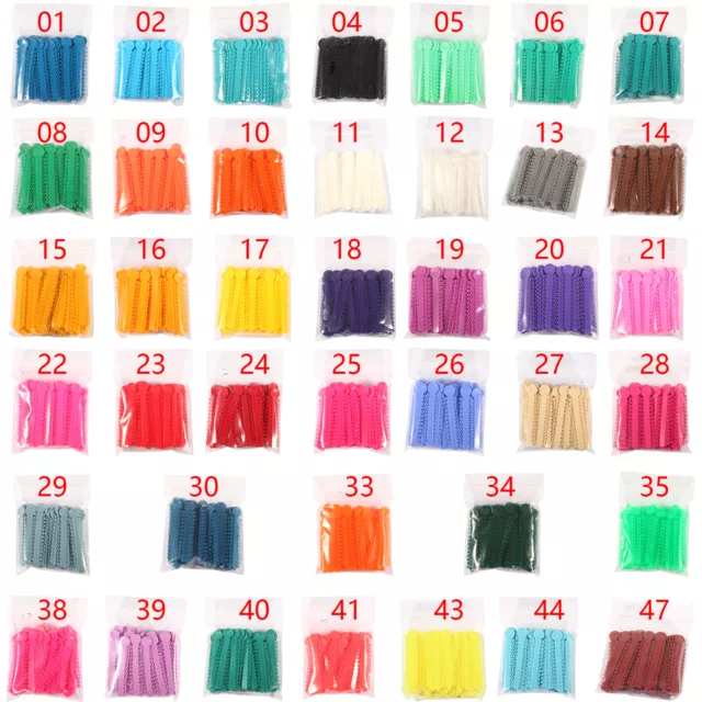 1040Pcs Dental Elastic Ligature Ties Rubber Power Bands for Orthodontic Braces