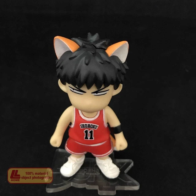 Anime Slam Dunk Fox Kaede Rukawa cute Action Figure Statue Toy Gift car decor