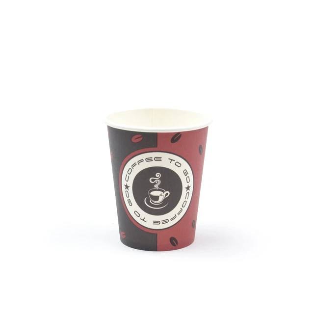 2000 Stück Coffee to go Becher (Ø 80 mm), 200 ml Kaffeebecher Made in Germany