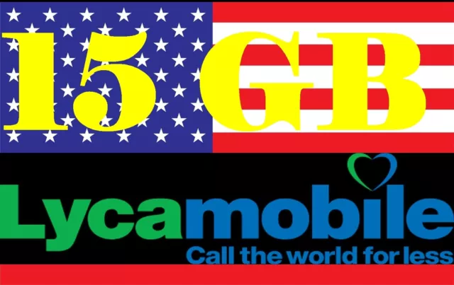 WOW USA Reise Sim  15 GB LTE für 30 Tage kostenlos Telefonieren nach Deutschland