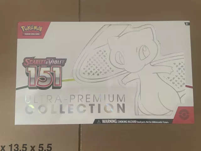 Pokemon TCG: Scarlet & Violet 151 Ultra Premium Collection: New and Sealed