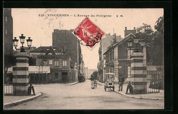CPA Vincennes, L´Avenue du Polygone
