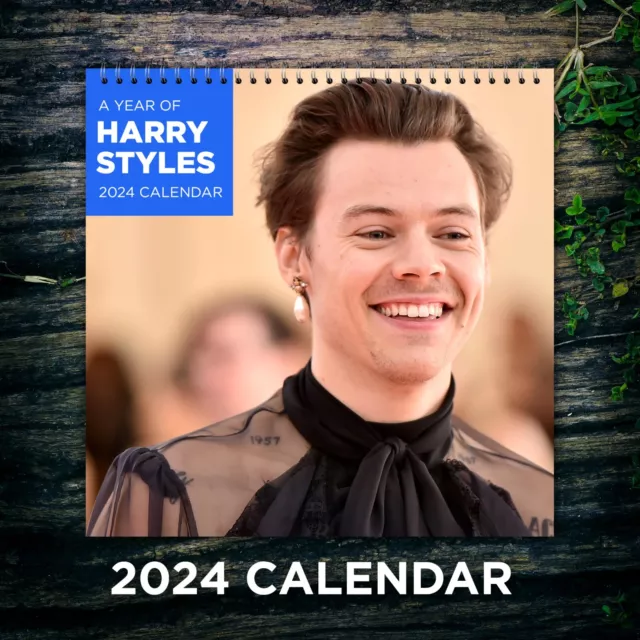 HARRY STYLES CALENDAR 2024, Celebrity Calendar, Harry Styles 2024 Wall