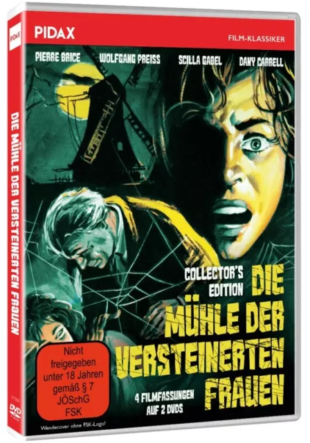 Die Mühle der versteinerten Frauen * DVD Gruselklassiker Pierre Brice * Pidax