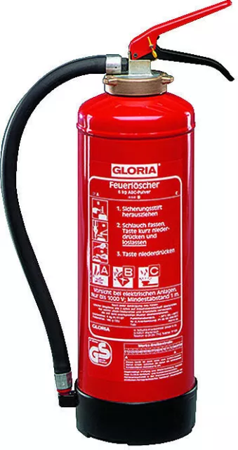 Extintor Gloria 12 KG ABC PEP12 GA 55A/233B/C