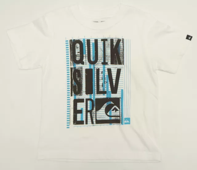 Quiksilver Short Sleeve "Typo" Boys' T-Shirt Youth Toddler Kids 4T-5