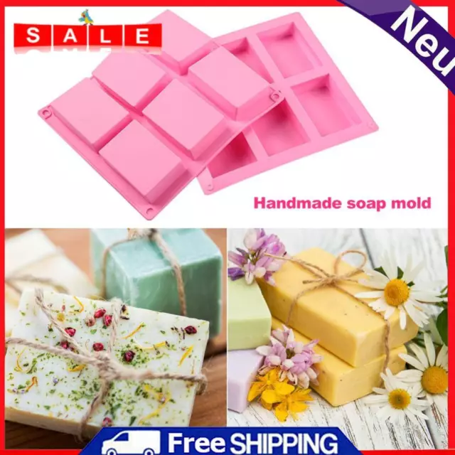 Silicone Soap Mold Soap Making Mold Homemade Craft DIY Handmade Soap Mould