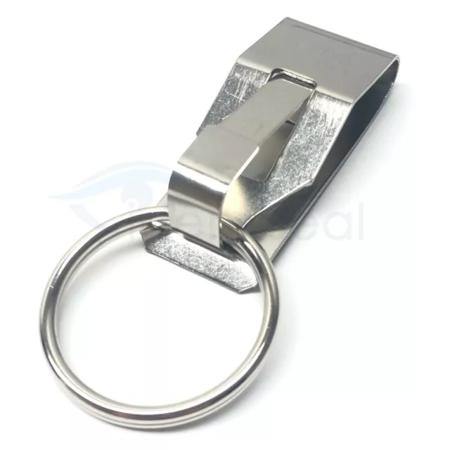 KEY BAK Secure A Key Belt Clip Ring Chain Security Guard USA KEYBAK