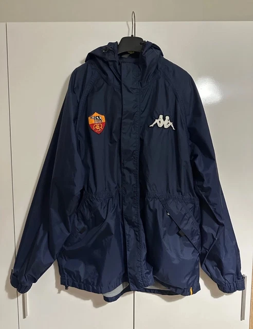 MAGLIA CALCIO JACKET ASR jersey giacca tracktop AS ROMA Kappa Wind