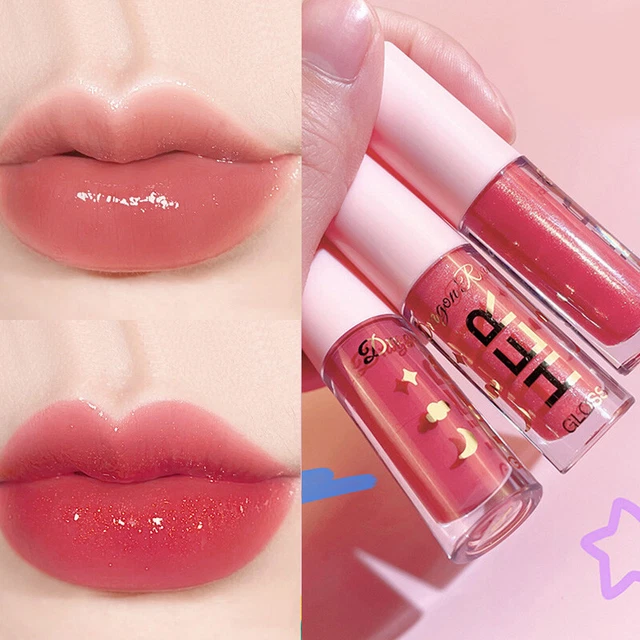 Durable Lèvre Brillant Miroir Vernis Rouge à Lèvres Liquide Imperméable Produi ,