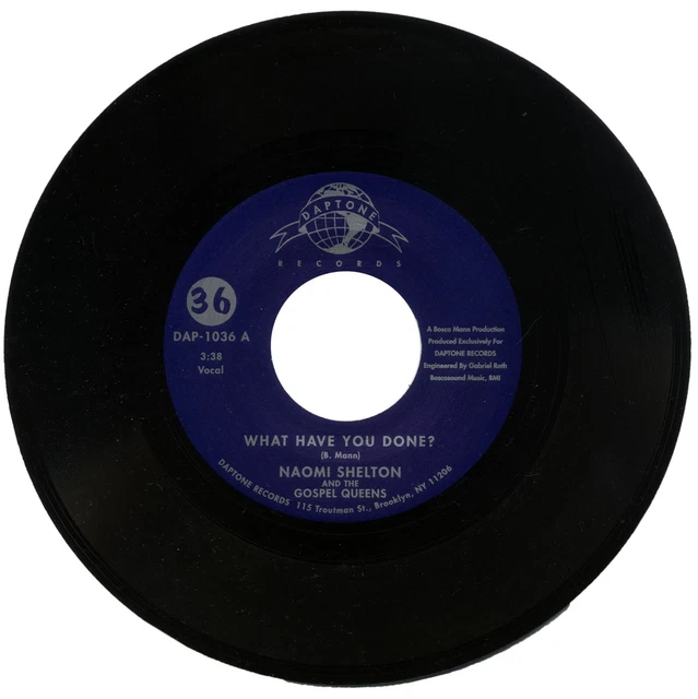 Naomi Shelton & The Gospel Queens "What Have You Done?" 2008 Soul / Gospel