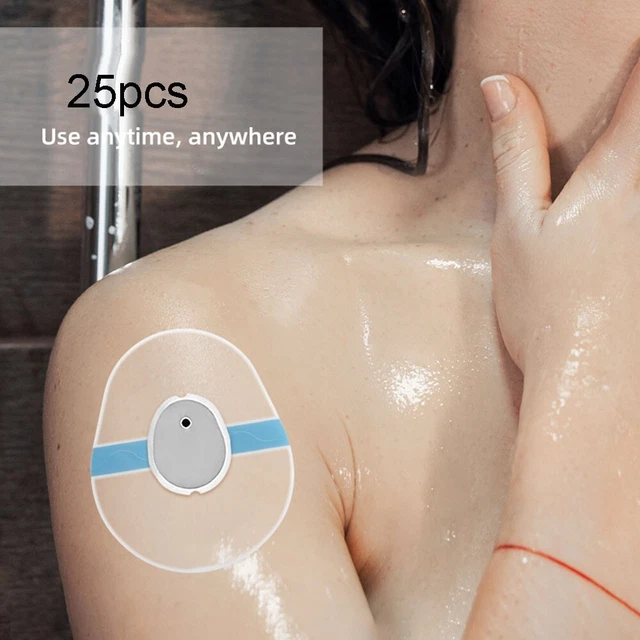 Facile applicazione 25 pz adesivi di fissaggio sensore misuratore glucosio nel s