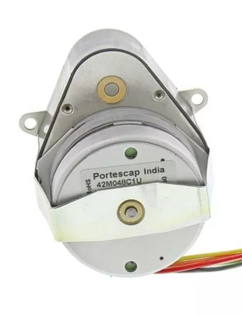 1 x McLennan Servo Supplies Unipolar Permanent Magnet Stepper Motor 7.5Â°, 0.54N