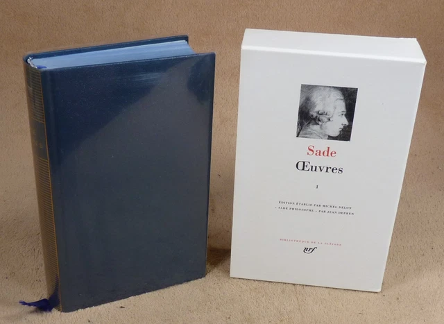 LA PLEIADE : Sade - Oeuvres 2 / 1995 EUR 49,40 - PicClick FR