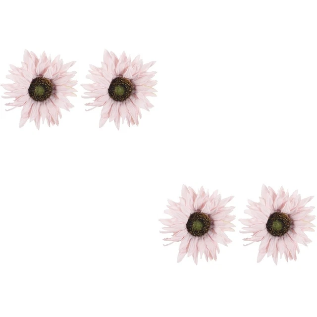 4 Pcs Sunflower Curtain Tie Back Holders Drapery Holdback Clips Home Office