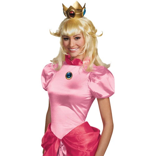 Princess Peach Wig Adult Halloween Accessory. Disguise. Brand New