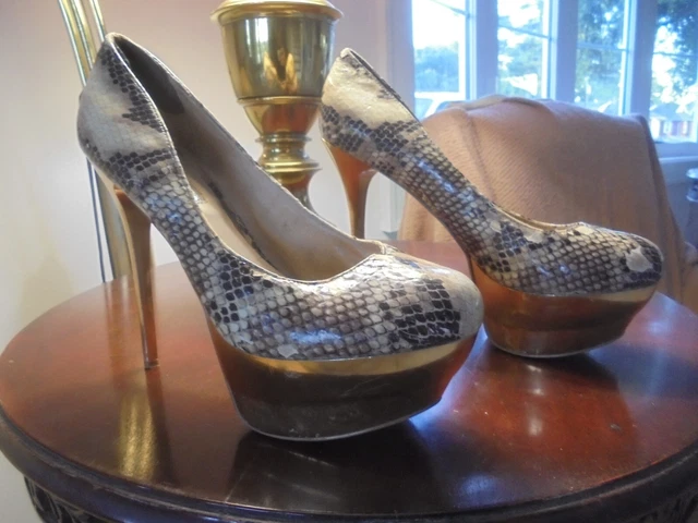 Vintage "H By Holston" - Snakeskin Shoes - Very Wild Vintage "H By Holston" - Snakeskin Shoes - Very Wild