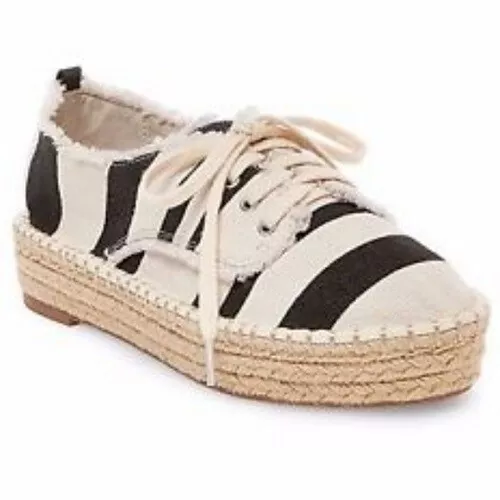 Womens DV by Dolce Vita Roxie Striped Espadrille Sneakers Shoes NWOB D40